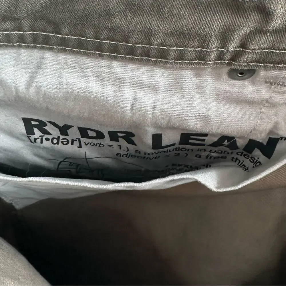 Kuhl Rydr Lean Fit Pants Dark Khaki Green Size 38x30
